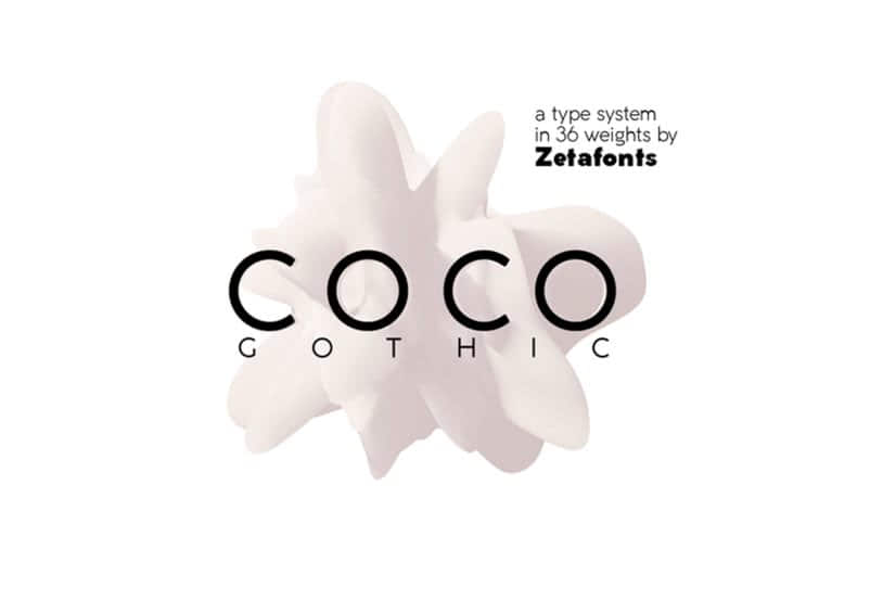 coco free font