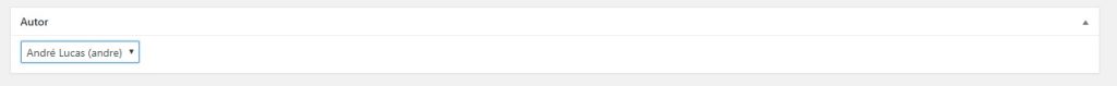 Trocar o autor do artigo no WordPress