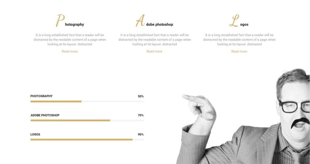 Design na escolha de template para wordpress