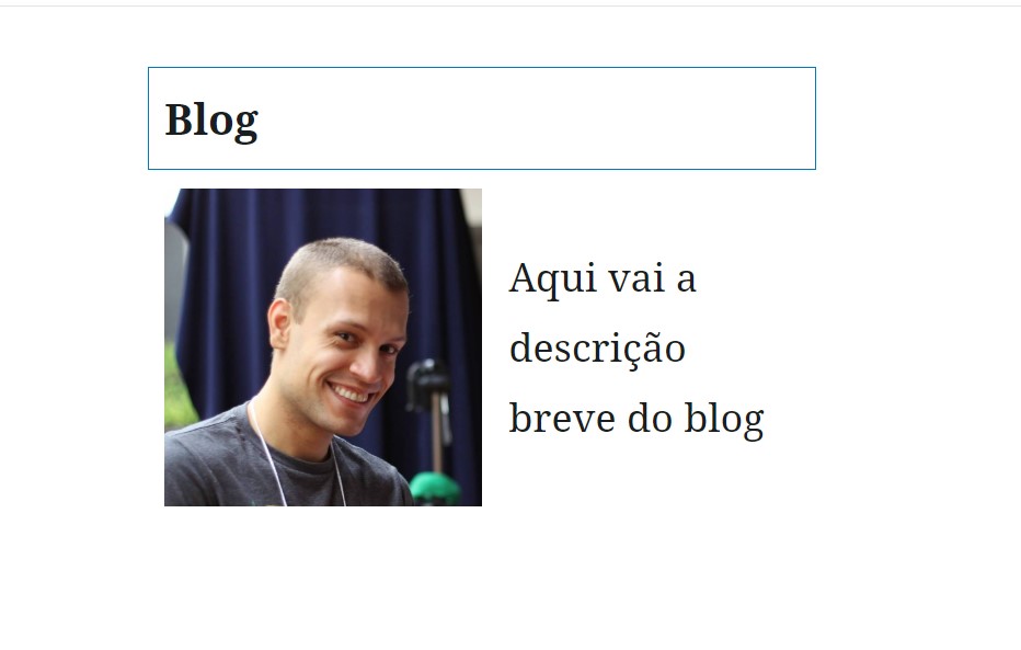 Introdução do blog no WordPress