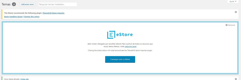 eStore-instalacao