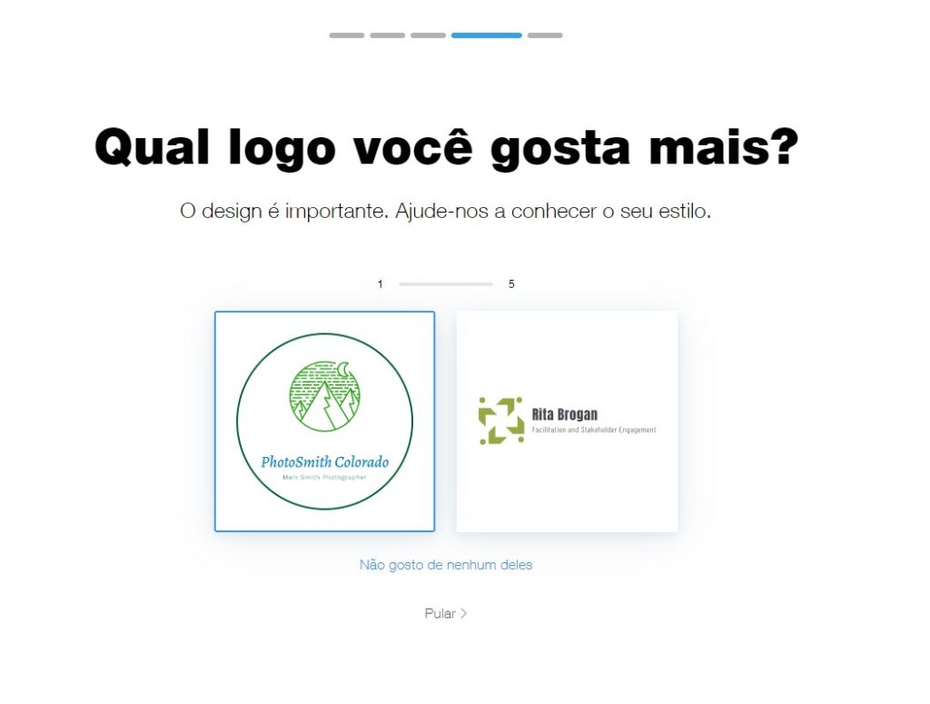 qual logo gosta mais