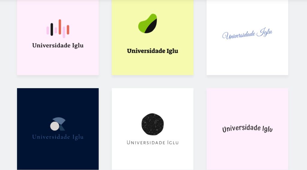 Sugestões de logos
