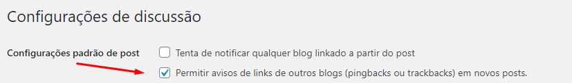 Pingback e trackback no WordPress